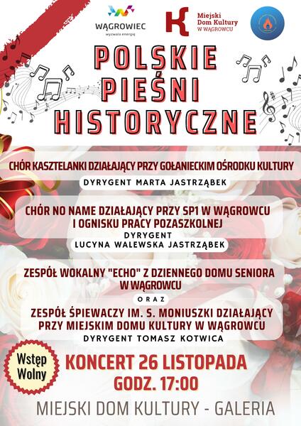 Koncert Polskich Pieśni Historycznych